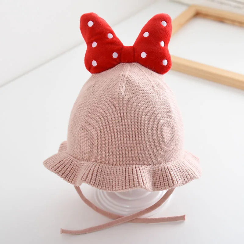 3-24 Month Toddler Cute Winter Knitted Hat with Big Bow Children's Bucket Hat for Boy Child Cap Baby Girl Baby Hats Kids Beanie
3-24 Month Toddler Cute Winter Knitted Hat with Big Bow Children's Bucket Hat for Boy Child Cap Baby Girl Baby Hats Kids Beanie