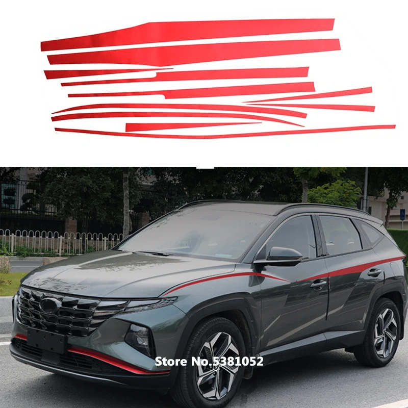 For Hyundai Tucson NX4 2021 2022 Accessories Car Modification Stickers Sideways Garland Personalized Waistline Protector
For Hyundai Tucson NX4 2021 2022 Accessories Car Modification Stickers Sideways Garland Personalized Waistline Protector