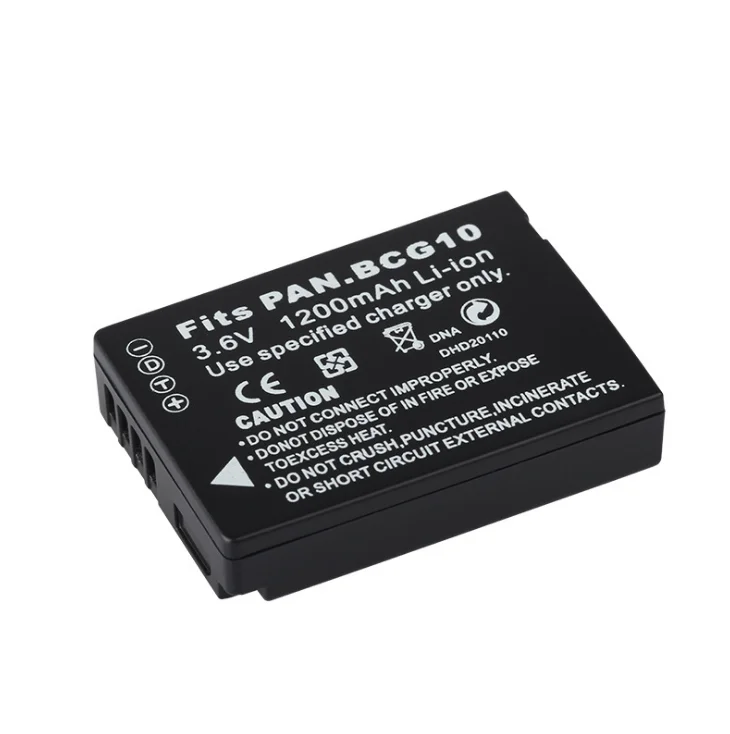 Аккумулятор BCG10PP BCG10 BCG10E для Panasonic DMC ZS3 ZS1 ZR1 ZS5 ZS7 TZ7 ZS20 ZS3A ZS3K TZ6 TZ26 DMW BCG10|Цифровые