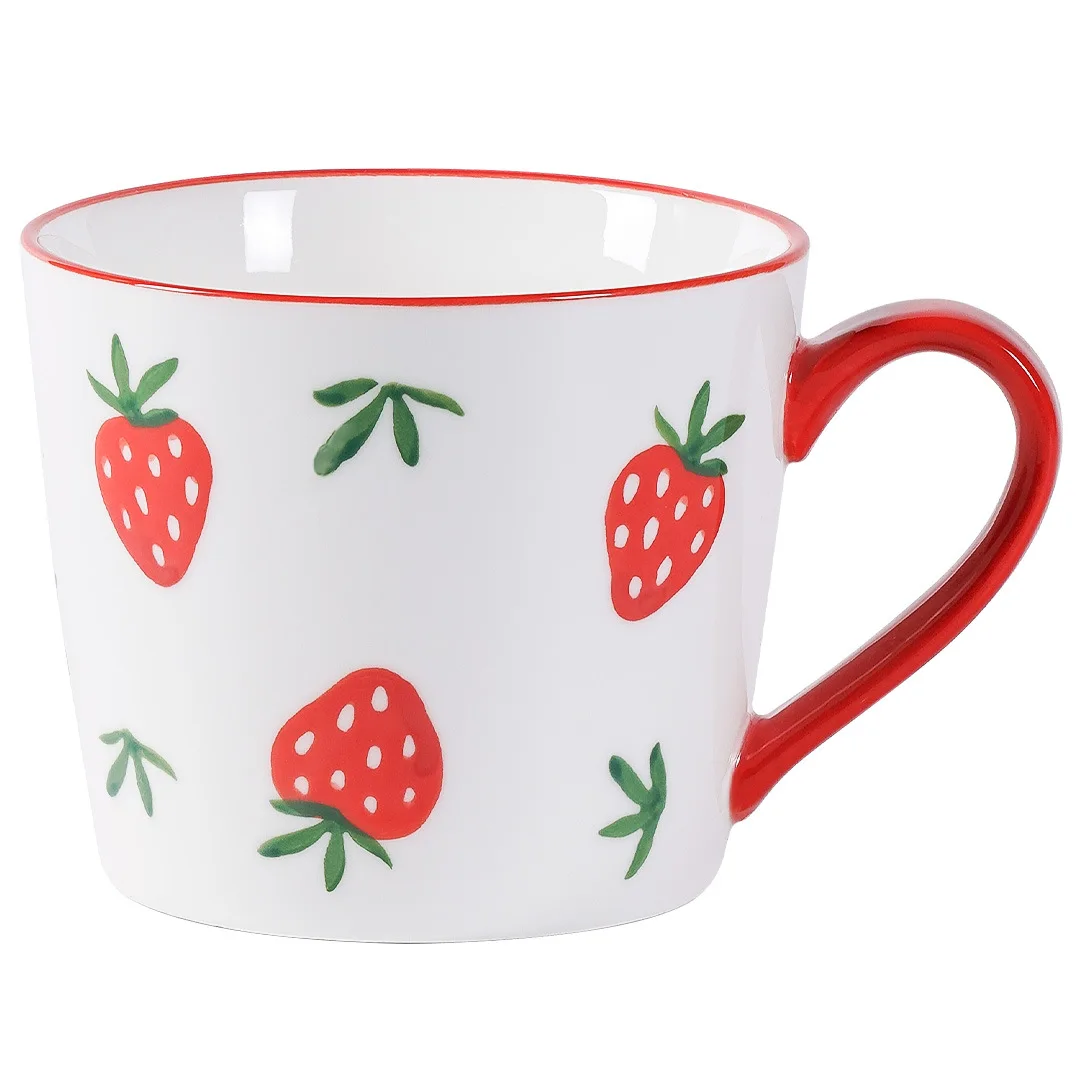 Cute Korean Style Coffee Mugs Milk Mugs Kawaii Mug Strawberry Breakfast Cup Tea Cup Ceramic Cup Creative Cups for Women
Cute Korean Style Coffee Mugs Milk Mugs Kawaii Mug Strawberry Breakfast Cup Tea Cup Ceramic Cup Creative Cups for Women