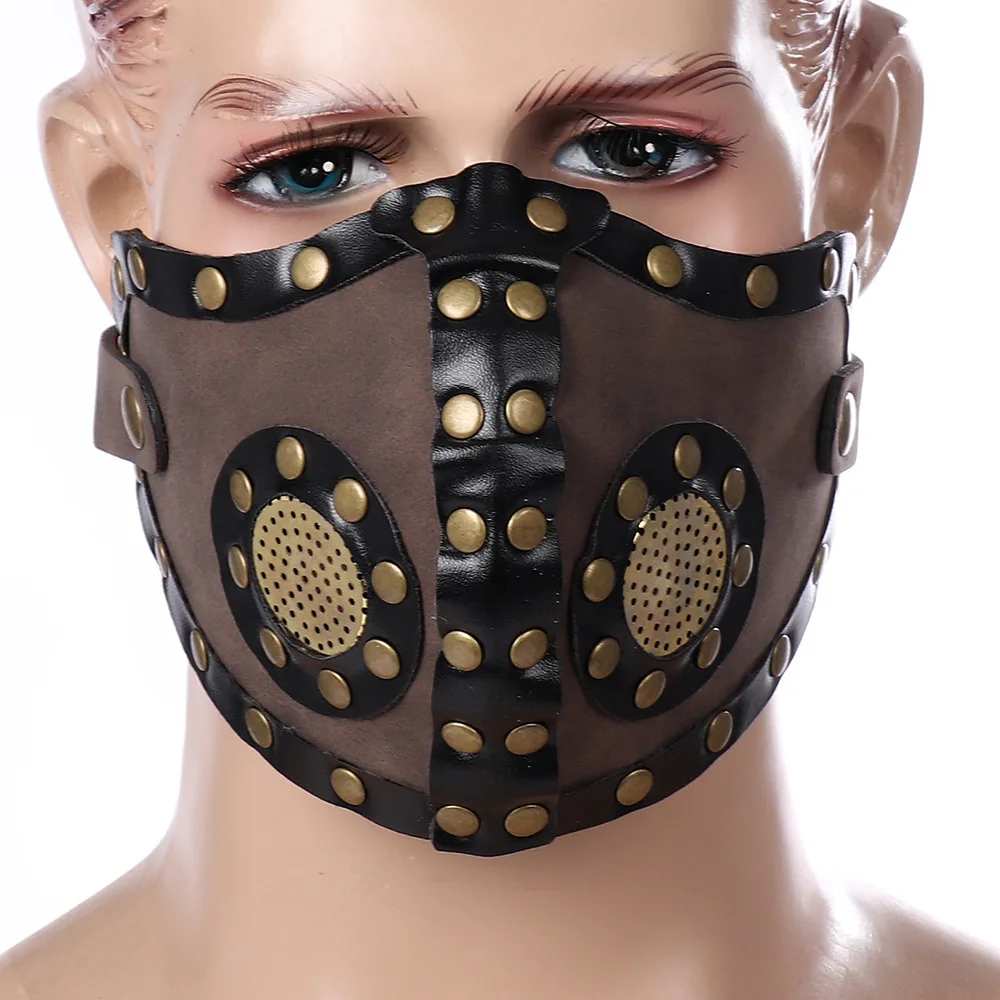 Halloween Christmas Easter Carnival New Mask Bar Cosplay Party Props Funny Leather Punk Mask Adult Holiday Creative Cosmetics
Halloween Christmas Easter Carnival New Mask Bar Cosplay Party Props Funny Leather Punk Mask Adult Holiday Creative Cosmetics