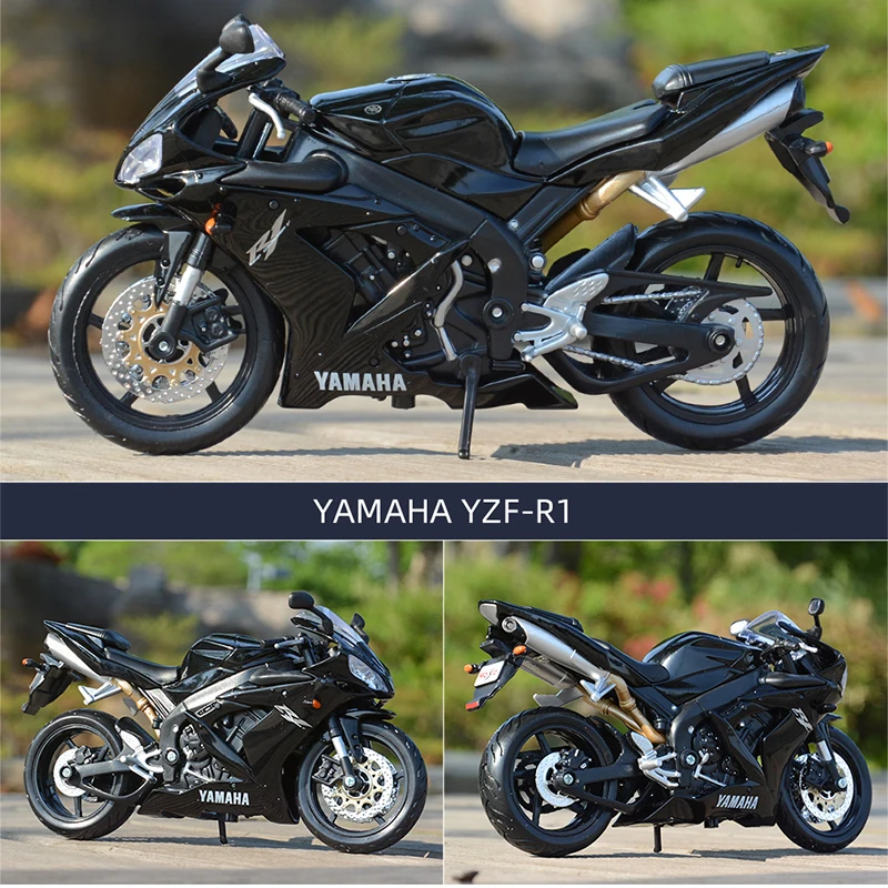 Maisto 1:12 Yamaha Motorcycles YZF-R1 Diecast Vehicles Collectible Hobbies Model Toys Alloy Collection Display Toys
Maisto 1:12 Yamaha Motorcycles YZF-R1 Diecast Vehicles Collectible Hobbies Model Toys Alloy Collection Display Toys