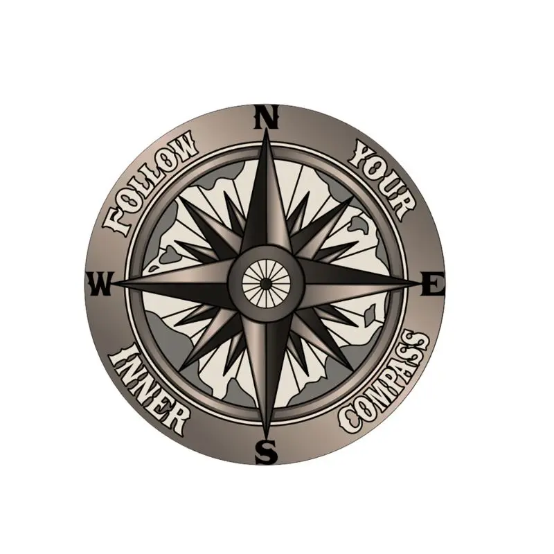 12CM*12CM Universal Reflective Funny Follow Your Inner Compass PET Car Sticker J60F
12CM*12CM Universal Reflective Funny Follow Your Inner Compass PET Car Sticker J60F