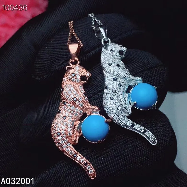 KJJEAXCM Fine Jewelry Natural Blue Turquoise 925 Sterling Silver Women Gemstone Pendant Necklace Chain Party Birthday Gift Marry
KJJEAXCM Fine Jewelry Natural Blue Turquoise 925 Sterling Silver Women Gemstone Pendant Necklace Chain Party Birthday Gift Marry