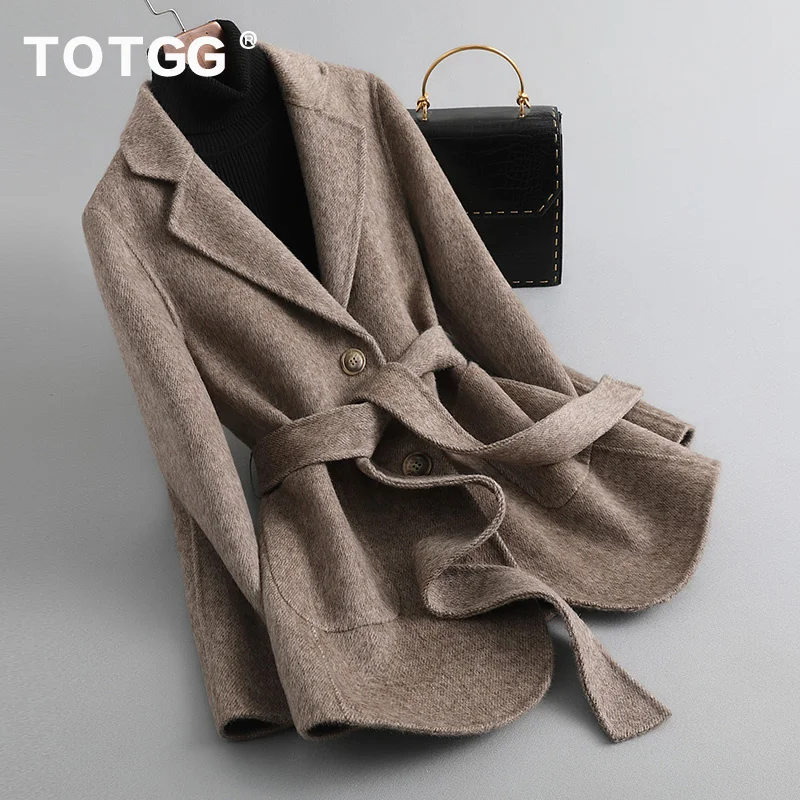 Double sided cashmere coat women's 2021 foreign fashion new small medium and long high-end wool suit coat
Double sided cashmere coat women's 2021 foreign fashion new small medium and long high-end wool suit coat