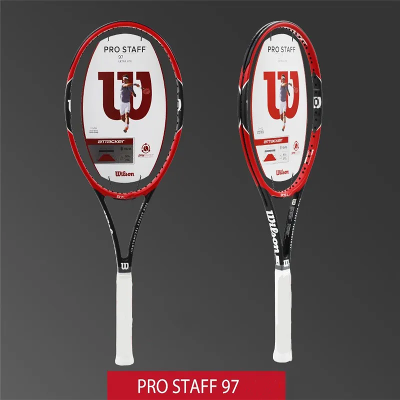 

Wilson Tennis Racket Professional Tennis Racket Carbon Fiber Strap Line ProStaff 97 Roger Federer Tennis Racket BLX PRO STARFF90