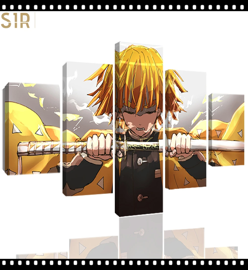 Kimetsu No Yaiba Wall Art 5 Pieces Canvas Painting Poster Pictures Home Decor Living Room HD Printed Game Poster Anime Wall Art
Kimetsu No Yaiba Wall Art 5 Pieces Canvas Painting Poster Pictures Home Decor Living Room HD Printed Game Poster Anime Wall Art