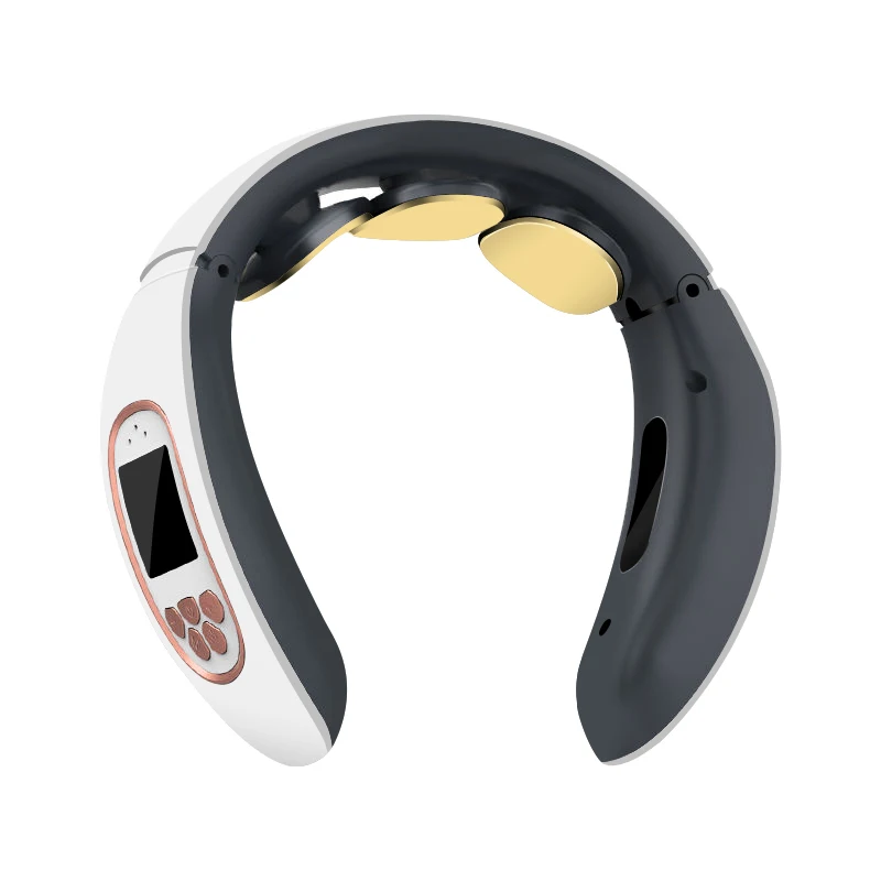 4D Smart Electric Neck and Back Pulse Massager Wireless Heat Cervical Vertebra Relax Pain Relief Kneading Massage Machine 
4D Smart Electric Neck and Back Pulse Massager Wireless Heat Cervical Vertebra Relax Pain Relief Kneading Massage Machine