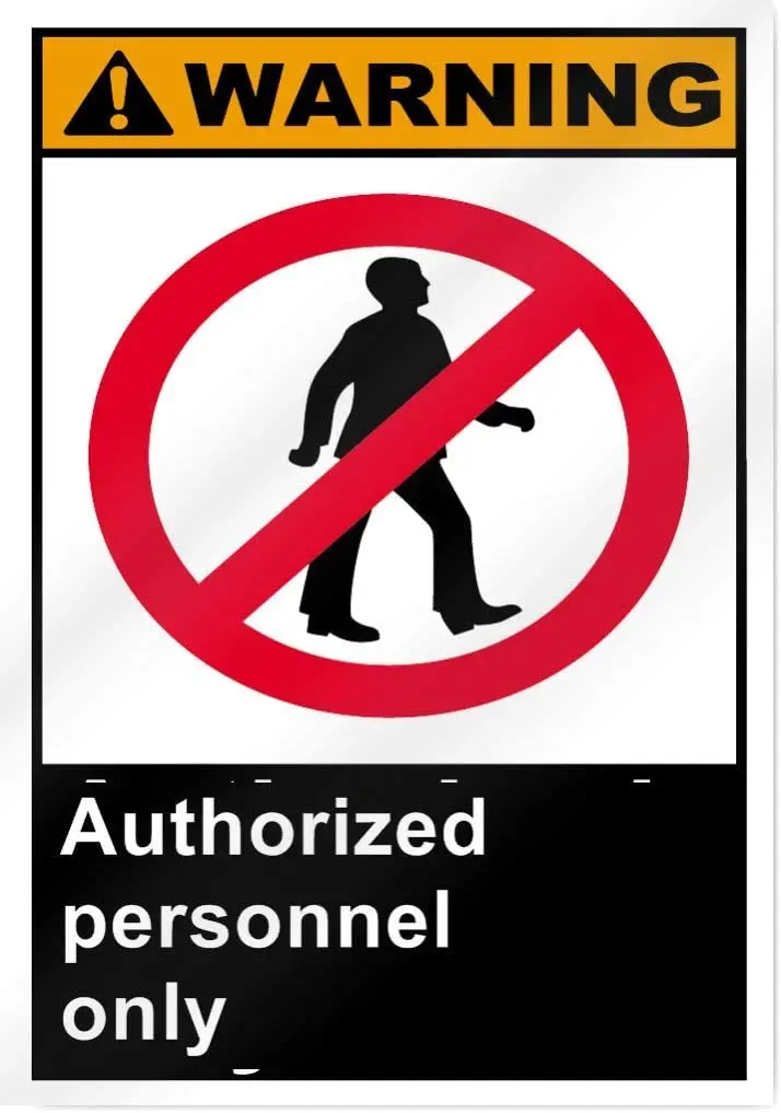 Aluminum Metal Sign tin Signs Authorized Personnel Only,Vintage Tin Wall Sign Retro Art Iron Painting Metal Warning Plaque Decor
Aluminum Metal Sign tin Signs Authorized Personnel Only,Vintage Tin Wall Sign Retro Art Iron Painting Metal Warning Plaque Decor