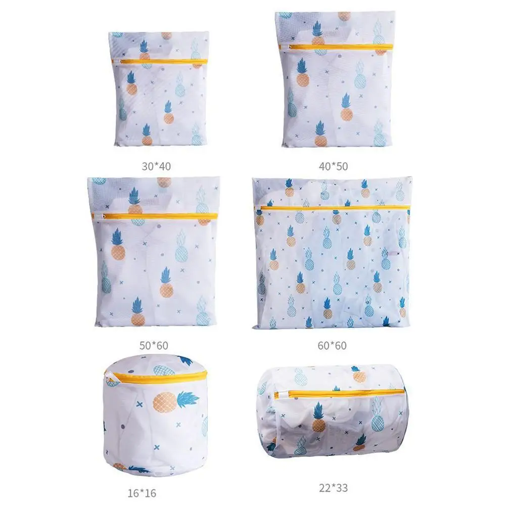 Foldable Pineapple printing Washing Bag Fine Mesh Laundry Zippered Set Bag Care Bag Bag Underwear Washing Clothing Washing J8P2
Foldable Pineapple printing Washing Bag Fine Mesh Laundry Zippered Set Bag Care Bag Bag Underwear Washing Clothing Washing J8P2