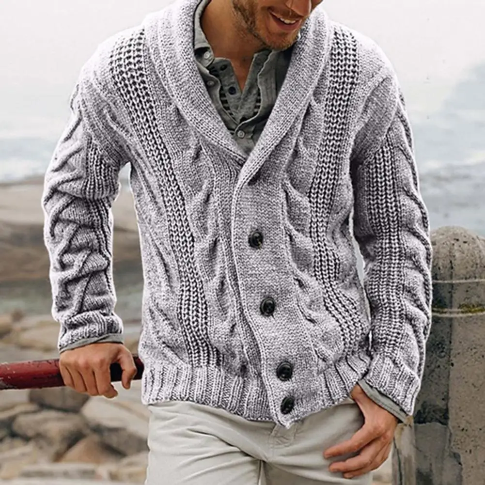 Свитер, джемпер, полезный мужской кардиган на пуговицах, простой вязаный кардиган
Свитер, джемпер, полезный мужской кардиган на пуговицах, простой вязаный кардиган