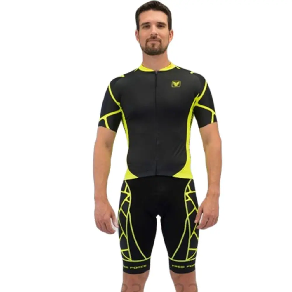 Free Force Summer Professional Cycling Sets Men's Short Sleeve Jerseys White Bib Shorts Gel Pad For Ridding Ciclismo Maillot Kit
Free Force Summer Professional Cycling Sets Men's Short Sleeve Jerseys White Bib Shorts Gel Pad For Ridding Ciclismo Maillot Kit