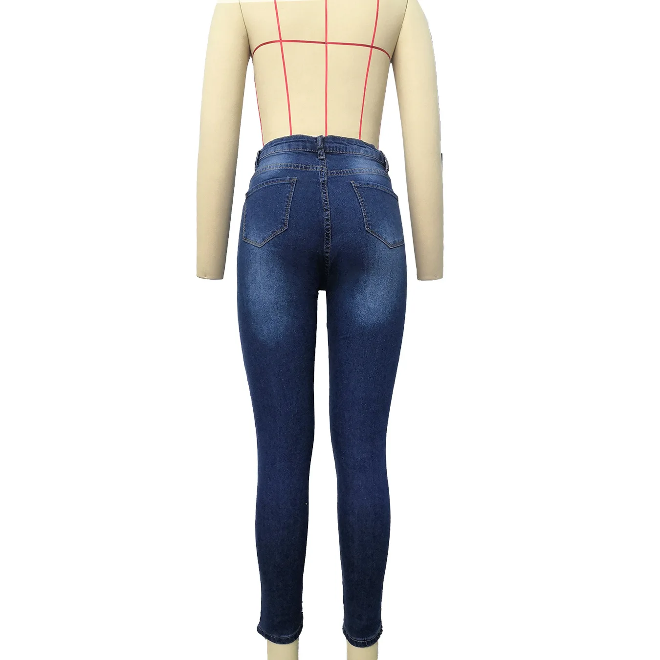 2021 Newest Women Comfortable Jeans High Stretchy Holes Five Buttons Closed High Waist Holes Sexy Ladies Pants Pencil Jeans Real
2021 Newest Women Comfortable Jeans High Stretchy Holes Five Buttons Closed High Waist Holes Sexy Ladies Pants Pencil Jeans Real