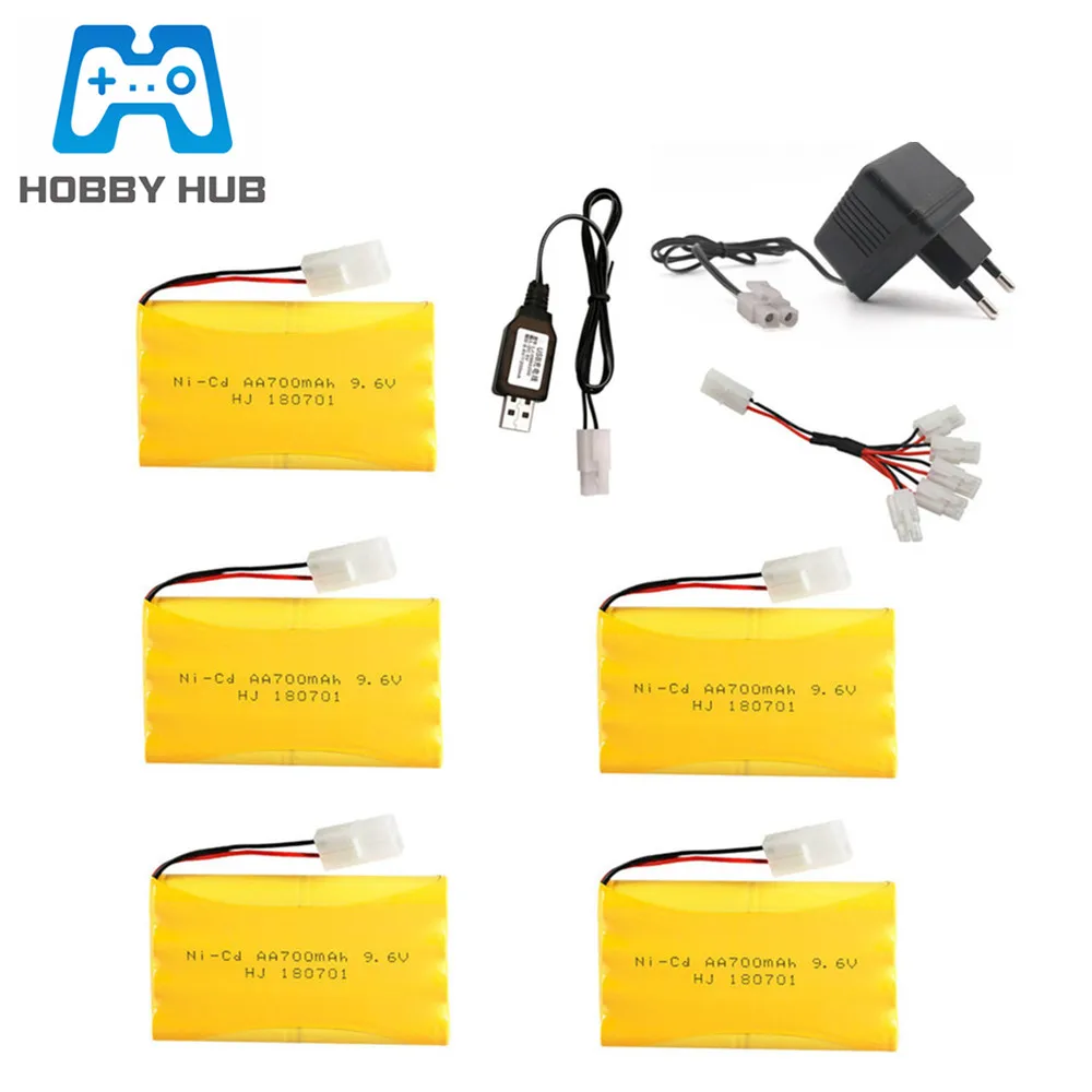 9.6V 700mAh Ni-CD Battery and 9.6v Charger For RC Toys Car Tanks Trucks Robot Gun Boat spare parts 9.6v AA nicd battery pack
9.6V 700mAh Ni-CD Battery and 9.6v Charger For RC Toys Car Tanks Trucks Robot Gun Boat spare parts 9.6v AA nicd battery pack