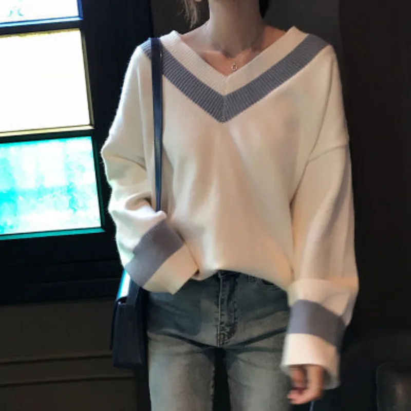 Autumn And Winter New Sweater Korean Loose Harajuku Style Casual Sweater Women Turtleneck Jumper Wm*
Autumn And Winter New Sweater Korean Loose Harajuku Style Casual Sweater Women Turtleneck Jumper Wm*