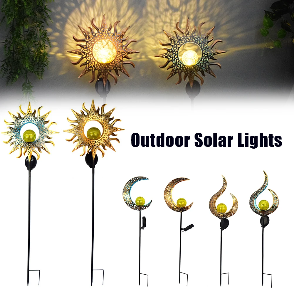 Creative Sun Moon LED Solar Light Outdoor Garden Light Home Garden Decoration Solar Lamp for Garden Courtyard Pathway Lawn
Creative Sun Moon LED Solar Light Outdoor Garden Light Home Garden Decoration Solar Lamp for Garden Courtyard Pathway Lawn