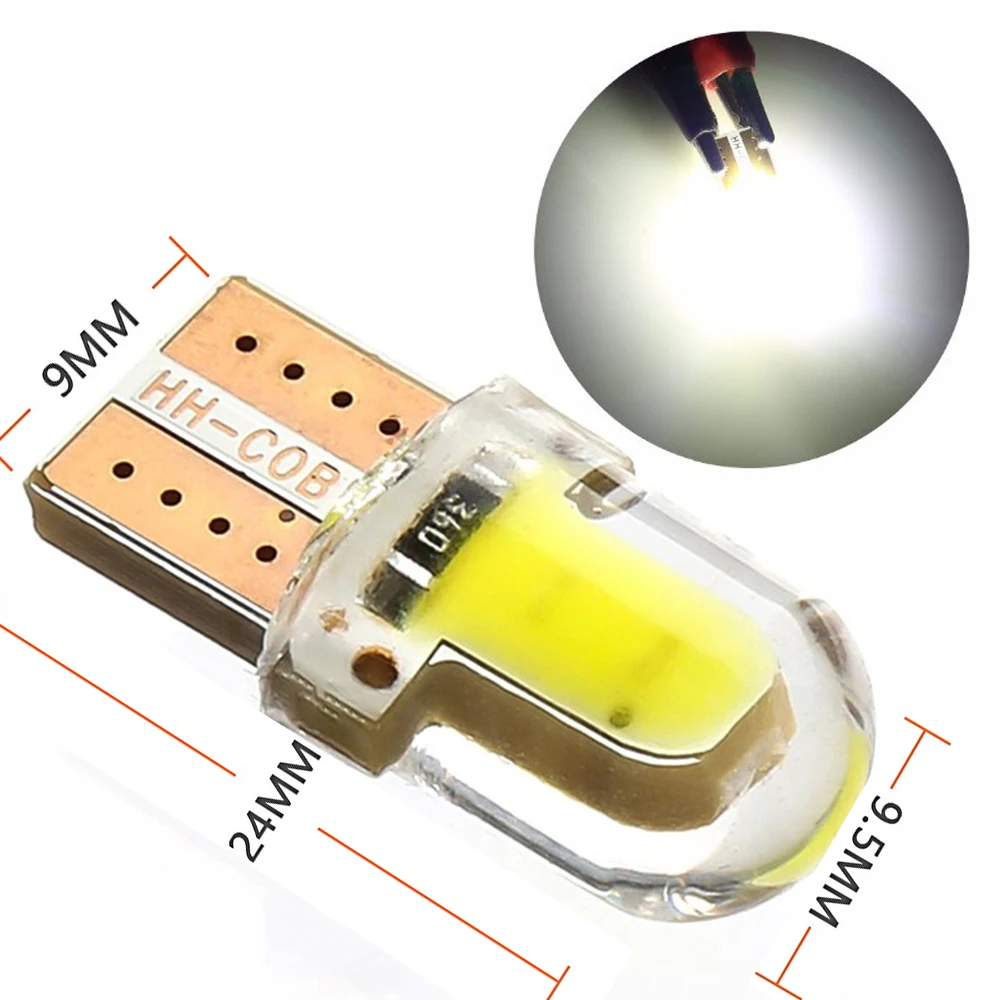 2pcs T10 W5W 194 168 COB Car Led Interior Bulb Auto Wedge Clearance Lamp Canbus Led Parking License Light Bulbs
2pcs T10 W5W 194 168 COB Car Led Interior Bulb Auto Wedge Clearance Lamp Canbus Led Parking License Light Bulbs