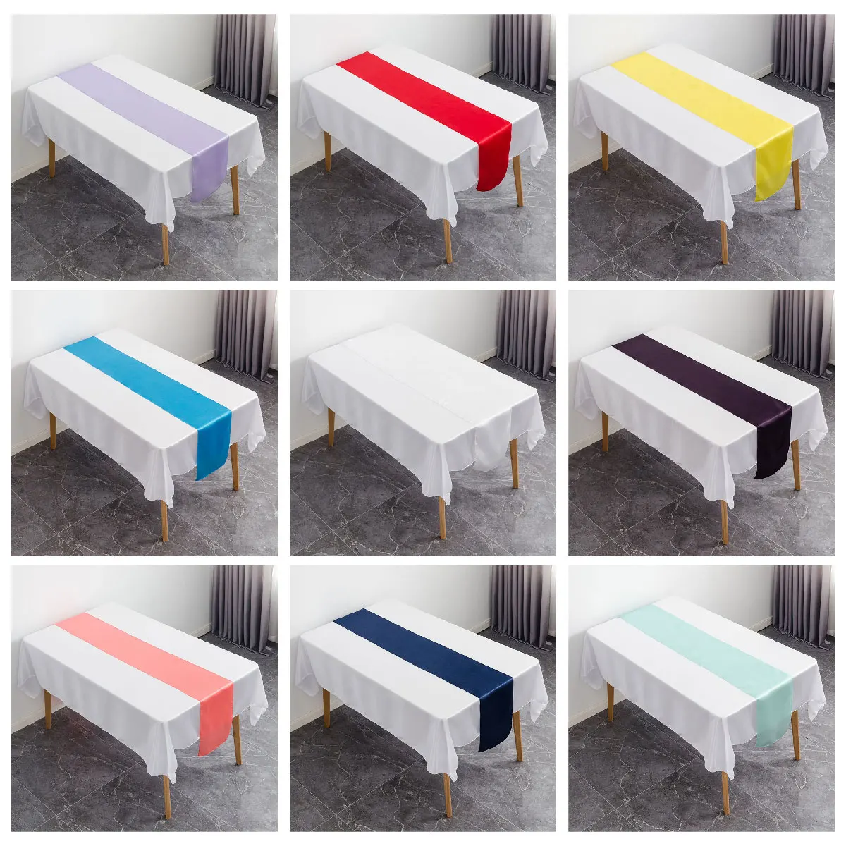 12 pcs Christmas Table Runner Burgundy Burgundy Long Silky and Smooth Table Runners for Rectangle Table Decorations
12 pcs Christmas Table Runner Burgundy Burgundy Long Silky and Smooth Table Runners for Rectangle Table Decorations