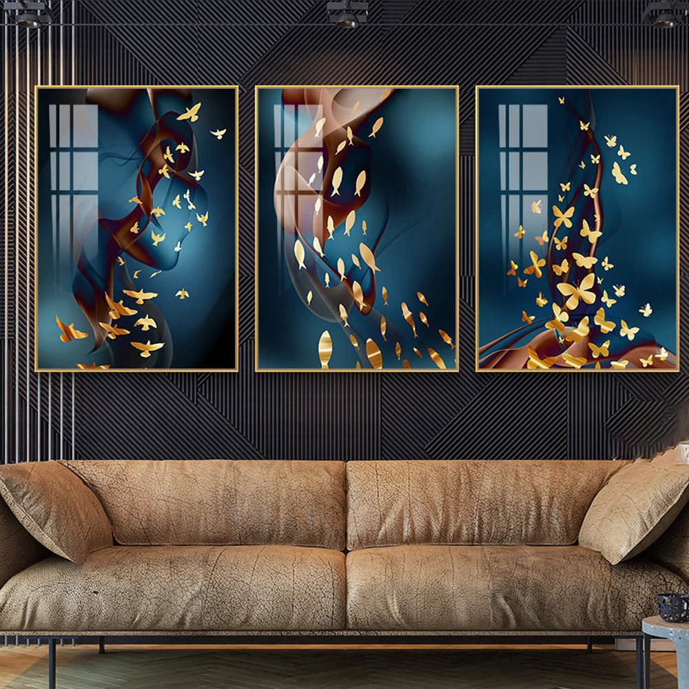 Nordic Poster Golden Fish Butterfly Wall Art Picture Print Canvas Painting Modern Home Decor Bedroom Living Room Decoration
Nordic Poster Golden Fish Butterfly Wall Art Picture Print Canvas Painting Modern Home Decor Bedroom Living Room Decoration