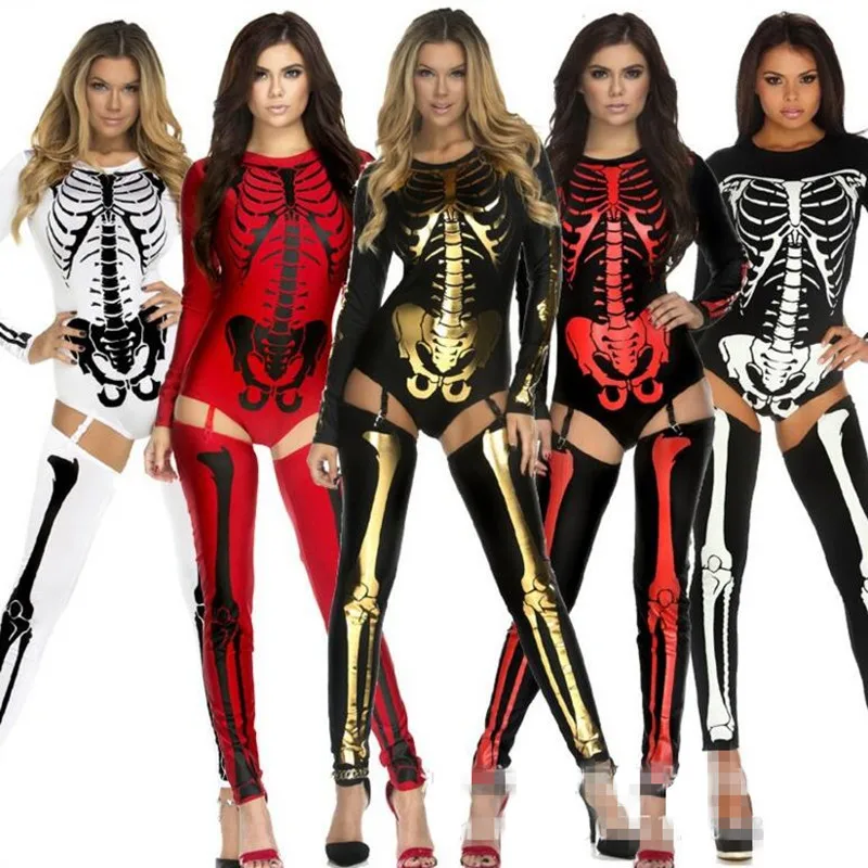 Sexy Women Lady Skeleton Zombie Costume Bar KTV Nightclub Performance Uniform Party Dress Props Adult Halloween
Sexy Women Lady Skeleton Zombie Costume Bar KTV Nightclub Performance Uniform Party Dress Props Adult Halloween