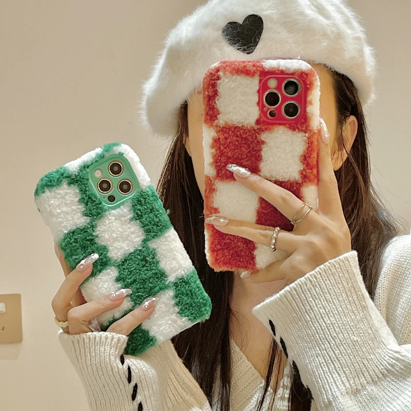 Luxury New Year Christmas Furry Soft Phone Case For iPhone 13 Pro Max 12 11 Pro Max X Xs Max Xr 7 8 Puls Winter Warm Plush Cover
Luxury New Year Christmas Furry Soft Phone Case For iPhone 13 Pro Max 12 11 Pro Max X Xs Max Xr 7 8 Puls Winter Warm Plush Cover