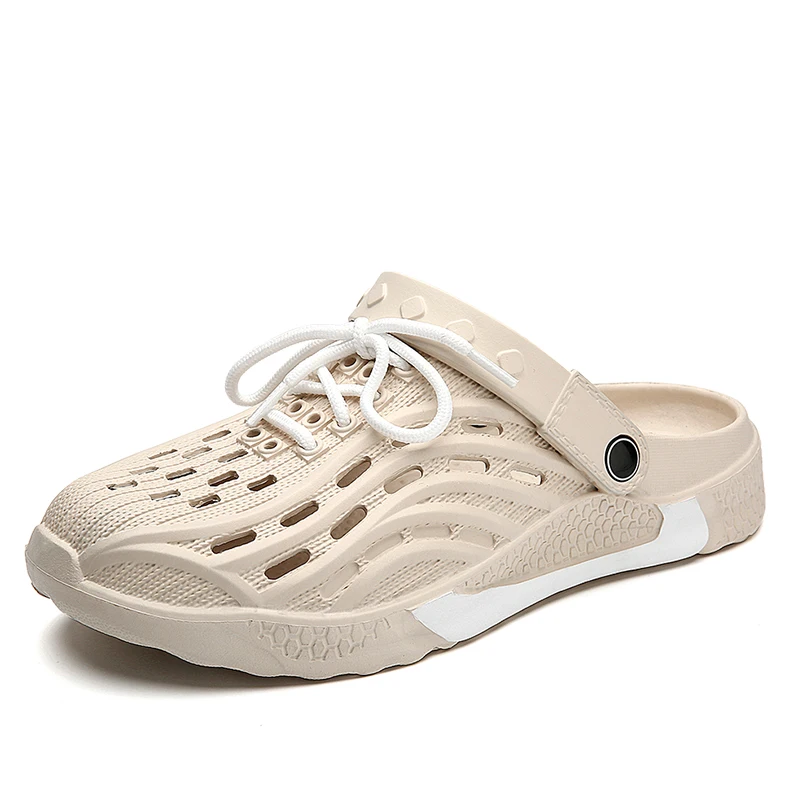 Мужские сандалии 2021, летняя Нескользящая светильник ная обувь с легкими отверстиями, женская обувь для сада, домашняя и пляжная обувь на плоской подошве
Мужские сандалии 2021, летняя Нескользящая светильник ная обувь с легкими отверстиями, женская обувь для сада, домашняя и пляжная обувь на плоской подошве