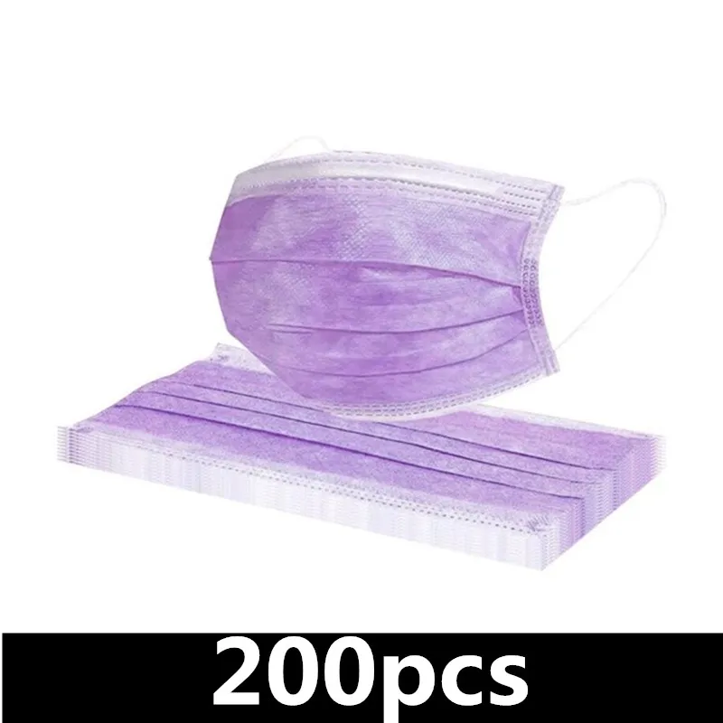 200pcs/Pack Disposable 3 Layer Mask Anti-Pollution Disposable Non Woven Breathable Protective Face Mouth Cover Masks Fast Ship
200pcs/Pack Disposable 3 Layer Mask Anti-Pollution Disposable Non Woven Breathable Protective Face Mouth Cover Masks Fast Ship