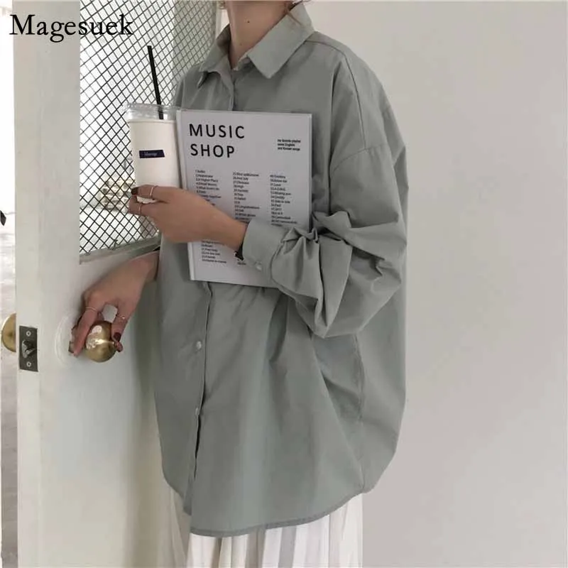 2020 Casual All-Match Women Tops Shirts Korean White Shirts Women Loose Button Office Lady Blouses Blusas Mujer De Moda 10237
2020 Casual All-Match Women Tops Shirts Korean White Shirts Women Loose Button Office Lady Blouses Blusas Mujer De Moda 10237