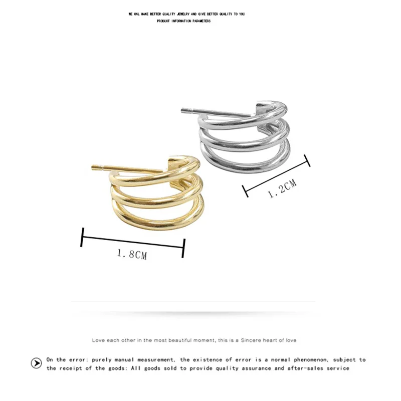 ZN 2021 Trendy New Simple Earring Multi-layer Hollow Out Creative Stud Earrings for Women Fashion Ear Accessories Jewelry Gifts
ZN 2021 Trendy New Simple Earring Multi-layer Hollow Out Creative Stud Earrings for Women Fashion Ear Accessories Jewelry Gifts