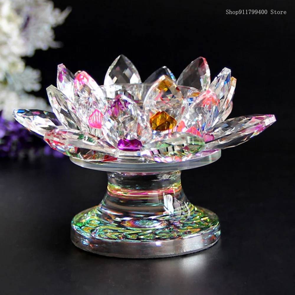 Crystal glass lotus Candlestick lotus glass candlestick wedding Candlestick butter lamp holder home decore home decoration
Crystal glass lotus Candlestick lotus glass candlestick wedding Candlestick butter lamp holder home decore home decoration
