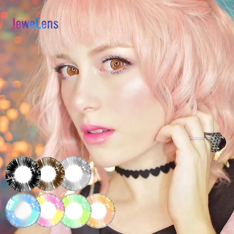 Jewelens Colored Contact Lenses for Eyes Colorful Cosmetic Eyecontact Soft Gradient Star Series
Jewelens Colored Contact Lenses for Eyes Colorful Cosmetic Eyecontact Soft Gradient Star Series