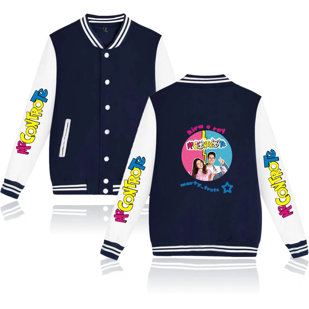 Me Contro Te spring new O-neck pattern printed baseball shirt comfortable streetwear Harajuku style couple baseball jacket tops
Me Contro Te spring new O-neck pattern printed baseball shirt comfortable streetwear Harajuku style couple baseball jacket tops
