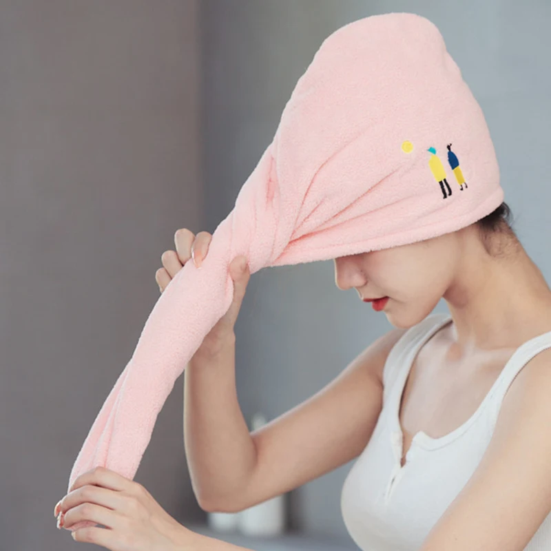 Microfiber Hair Fast Drying Dryer Towel Bath Wrap Hat Quick Cap Turban Dry Quick Drying Lady Household Bath Tool
Microfiber Hair Fast Drying Dryer Towel Bath Wrap Hat Quick Cap Turban Dry Quick Drying Lady Household Bath Tool