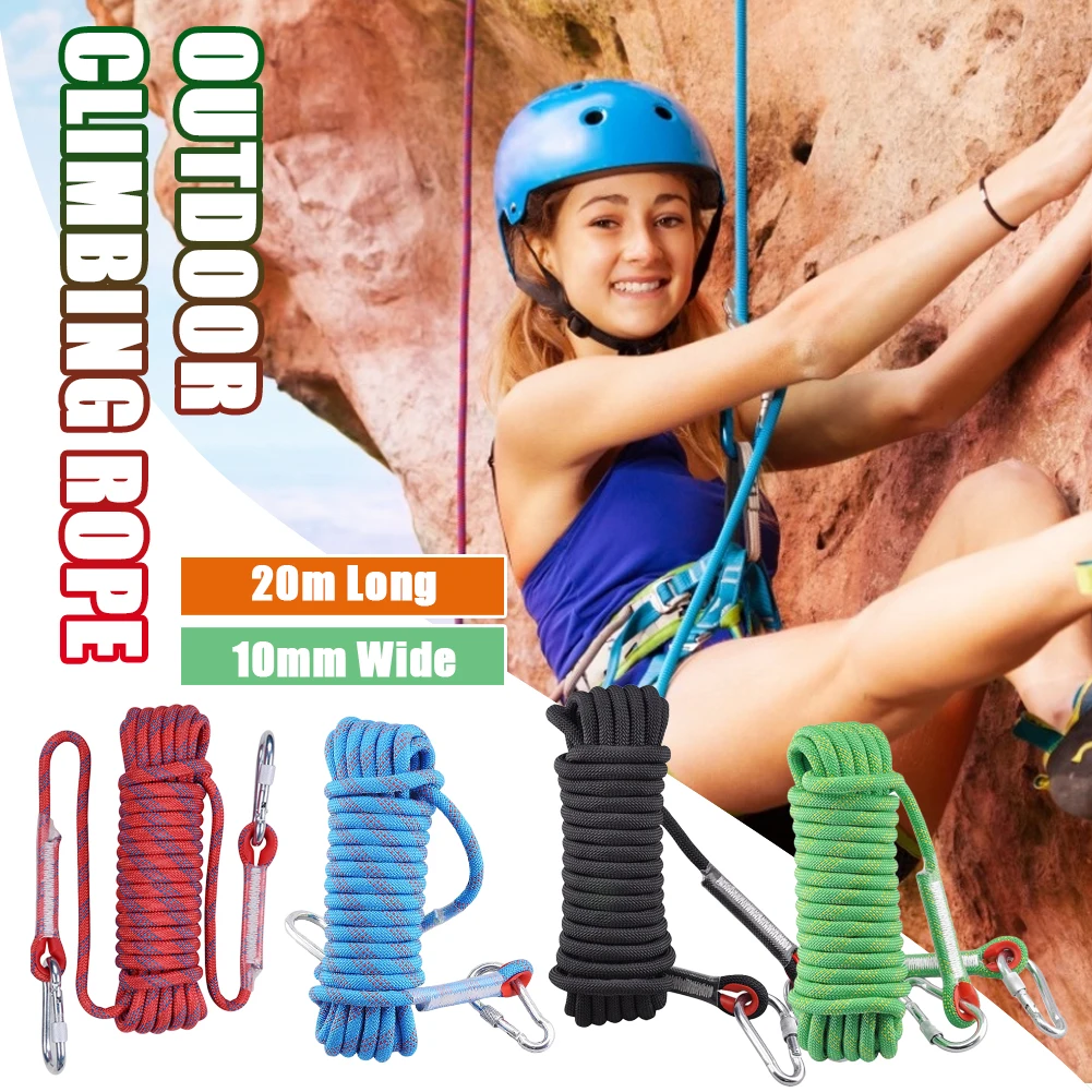 48 Strands With Outdoor Climbing Rope Carabiner Sewing Buckle 10mm Downhill Rope Aerial Work Anti-Fall Insurance Climbing Rope
48 Strands With Outdoor Climbing Rope Carabiner Sewing Buckle 10mm Downhill Rope Aerial Work Anti-Fall Insurance Climbing Rope