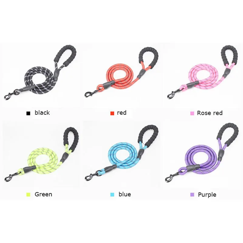 Reflective Dog Leash Nylon Rope for Large Dog Leash Strengthen Traction Harness for Big And Small Dog Medium Dog Lead Durable
Reflective Dog Leash Nylon Rope for Large Dog Leash Strengthen Traction Harness for Big And Small Dog Medium Dog Lead Durable