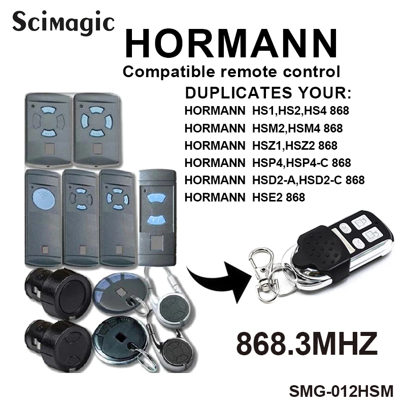 Пульт дистанционного управления Hormann hsm2 hsm4 868 пульт MARANTEC Digital D321D384 D302 МГц для