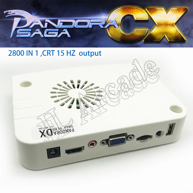 3D Pandora saga CX 2800 IN 1 jamma box Arcade games board VGA HDMI 720P CGA CRT Output 15 HZ
3D Pandora saga CX 2800 IN 1 jamma box Arcade games board VGA HDMI 720P CGA CRT Output 15 HZ