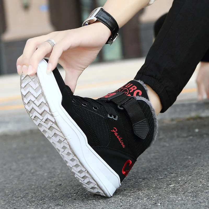 Winter Running Shoes Men With Fur Men Shoes Comfortable High Top Warm Sneakers Men Outdoor Non-slip Sports Shoes Male Trainers
Winter Running Shoes Men With Fur Men Shoes Comfortable High Top Warm Sneakers Men Outdoor Non-slip Sports Shoes Male Trainers