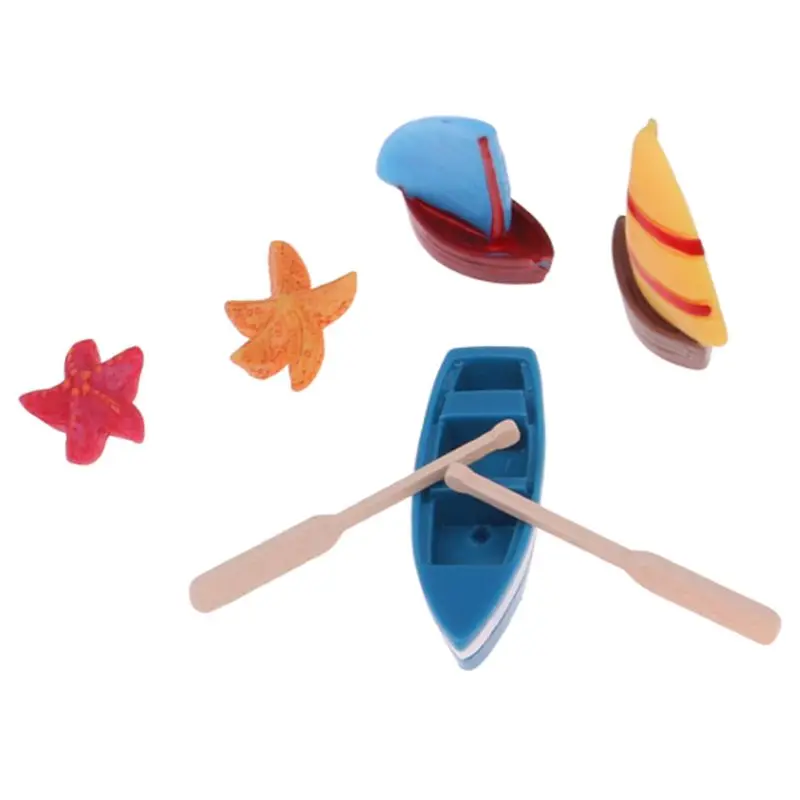 Beach Sun Umbrella Boat Shell Kits Miniature Landscape Fairy 1/12 Dollhouse Garden Figurine Miniature Ornament Decor
Beach Sun Umbrella Boat Shell Kits Miniature Landscape Fairy 1/12 Dollhouse Garden Figurine Miniature Ornament Decor