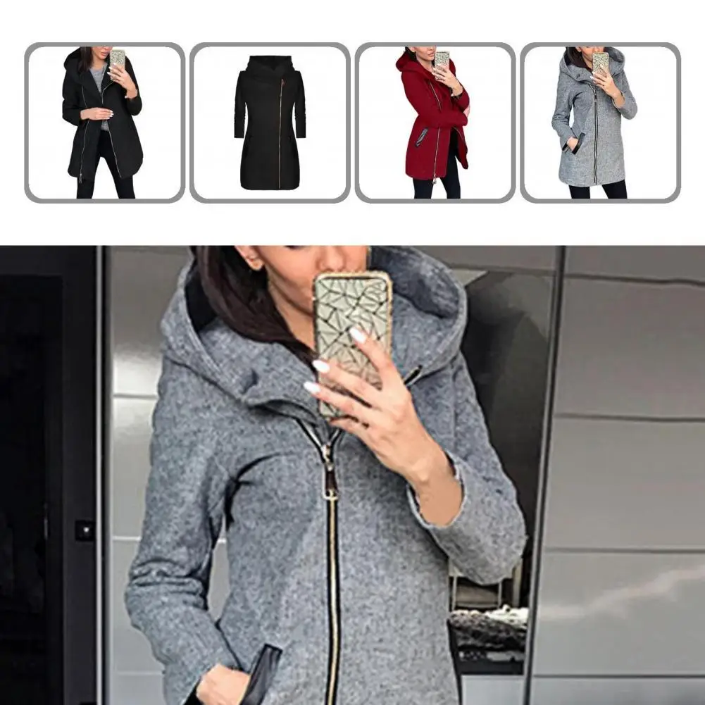 Skin-friendly Stylish Side Zipper Women Hoodie Coat Lightweight Casual Hoodie Pockets Female Clothing
Skin-friendly Stylish Side Zipper Women Hoodie Coat Lightweight Casual Hoodie Pockets Female Clothing