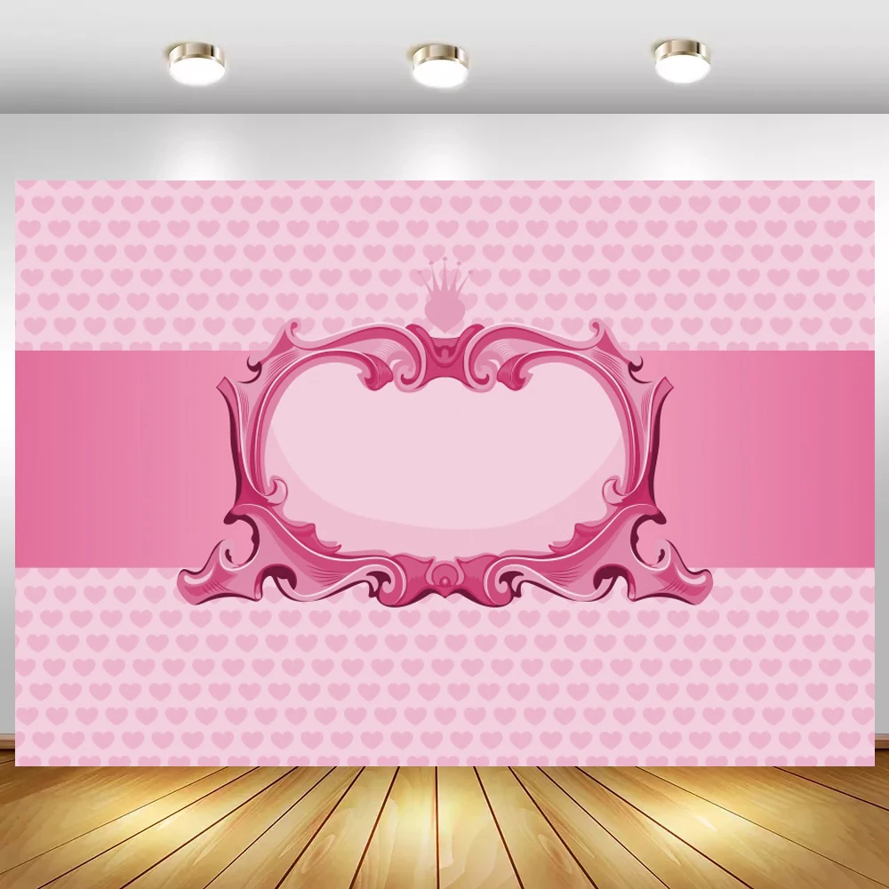 Customize Name Happy Birthday Pink Theme Photo Background Repeated Heart Pattern Newborn Baby Shower Photography Backdrop 
Customize Name Happy Birthday Pink Theme Photo Background Repeated Heart Pattern Newborn Baby Shower Photography Backdrop