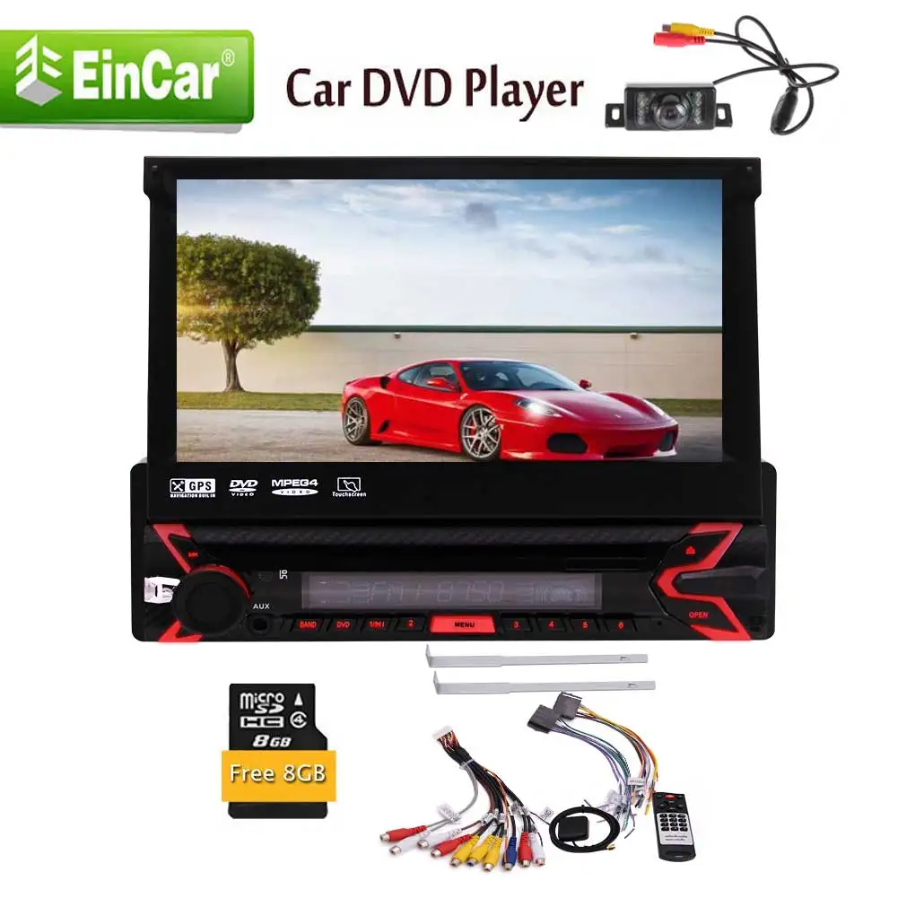 1Din Car Stereo GPS Navigation Bluetooth Single Din Radio Autoradio GPS in Dash Head Unit 7 Inch Touchscreen Auto CD DVD Player
1Din Car Stereo GPS Navigation Bluetooth Single Din Radio Autoradio GPS in Dash Head Unit 7 Inch Touchscreen Auto CD DVD Player