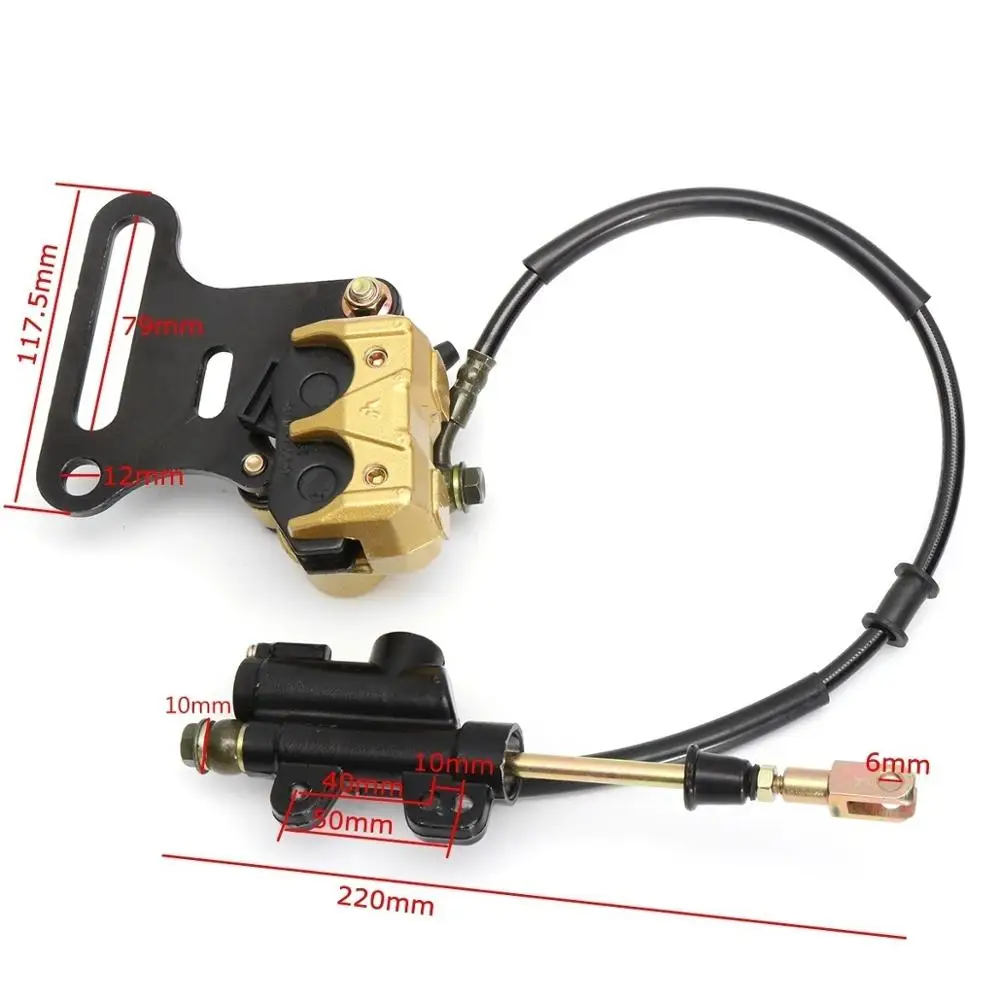 For 110 125cc 140cc PIT PRO Dirt Bike Hydraulic Rear Disc Brake Caliper System
For 110 125cc 140cc PIT PRO Dirt Bike Hydraulic Rear Disc Brake Caliper System