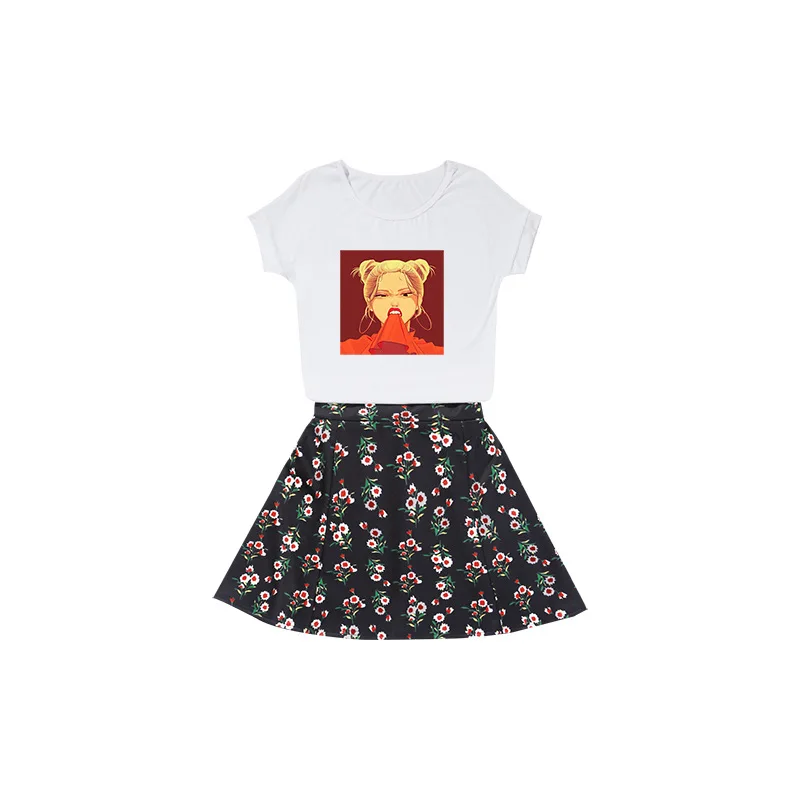 kpop MAMAMOO Solar Album SPIT IT OUT Surrounding Two-piece suit Short T-shirt skirt Gothic Harajuku dress Short skirt women
kpop MAMAMOO Solar Album SPIT IT OUT Surrounding Two-piece suit Short T-shirt skirt Gothic Harajuku dress Short skirt women