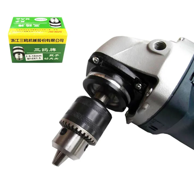 Quick-Change Drill Chuck Drill Adapter Drill Chuck Key 1.5-10mm M10 X 1.5 Threaded Metal Key Drill Chuck 100 Angle Grinder
Quick-Change Drill Chuck Drill Adapter Drill Chuck Key 1.5-10mm M10 X 1.5 Threaded Metal Key Drill Chuck 100 Angle Grinder