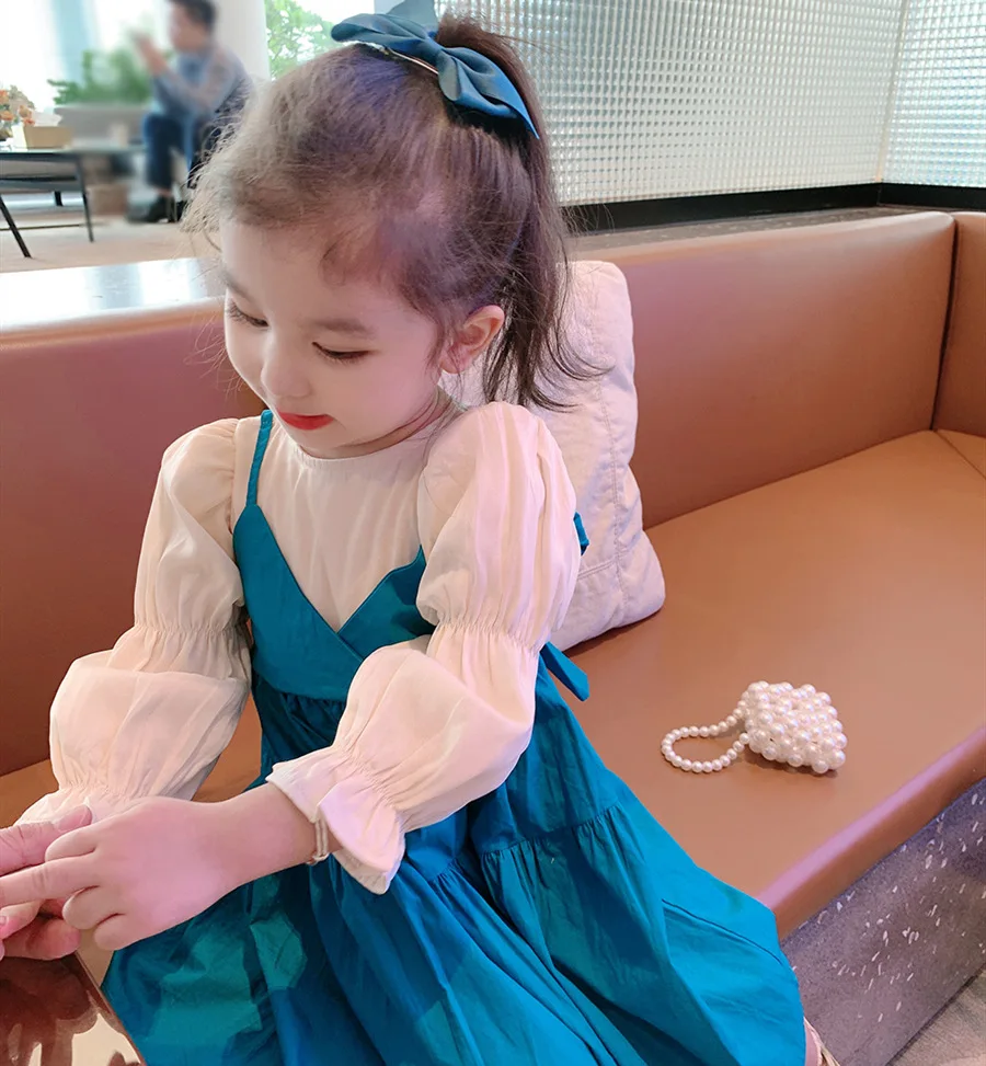 Dress Full Sleeve Knee Length Pullover A-line Solid Regular Cotton New Fashion Simple Sweet Spring Autumn Children Girls
Dress Full Sleeve Knee Length Pullover A-line Solid Regular Cotton New Fashion Simple Sweet Spring Autumn Children Girls