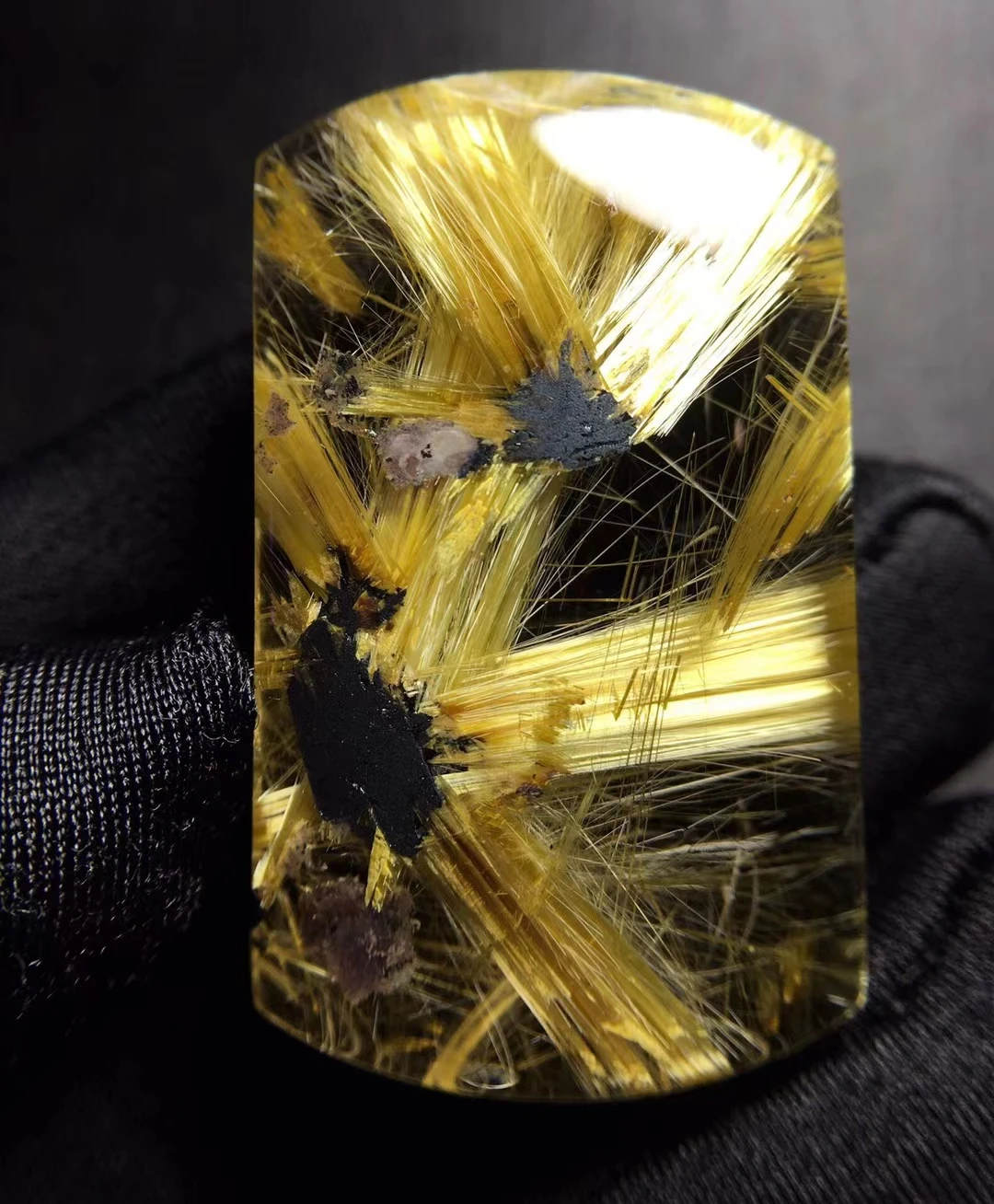Genuine Natural Gold Rutilated Quartz Titanium Rectangle Pendant Gemstone 38.5*23.2*10.3mm Crystal necklace AAAAA
Genuine Natural Gold Rutilated Quartz Titanium Rectangle Pendant Gemstone 38.5*23.2*10.3mm Crystal necklace AAAAA