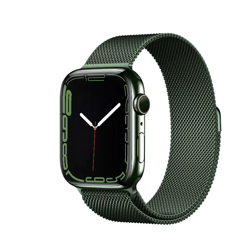 Ремешок Миланская петля для Apple watch band 44 мм 40 металлический браслет из нержавеющей