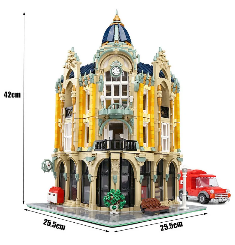 Mould King 16010 Post Office Lighting Edition Creative Street View Series Building Blocks Kids Toys Birthday Christmas Gifts
Mould King 16010 Post Office Lighting Edition Creative Street View Series Building Blocks Kids Toys Birthday Christmas Gifts