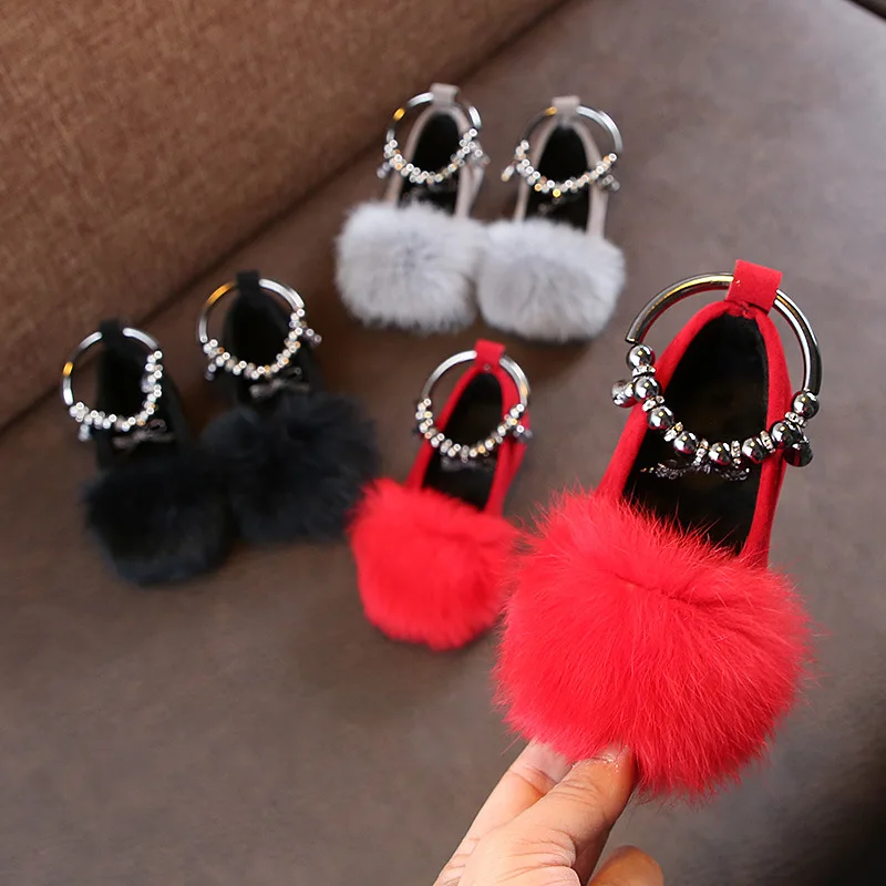 Children's Shoes Autumn And Winter New Girls Pretty Shoes Plus Velvet Warm Korean Fur Princess Shoes Hot Sale
Children's Shoes Autumn And Winter New Girls Pretty Shoes Plus Velvet Warm Korean Fur Princess Shoes Hot Sale